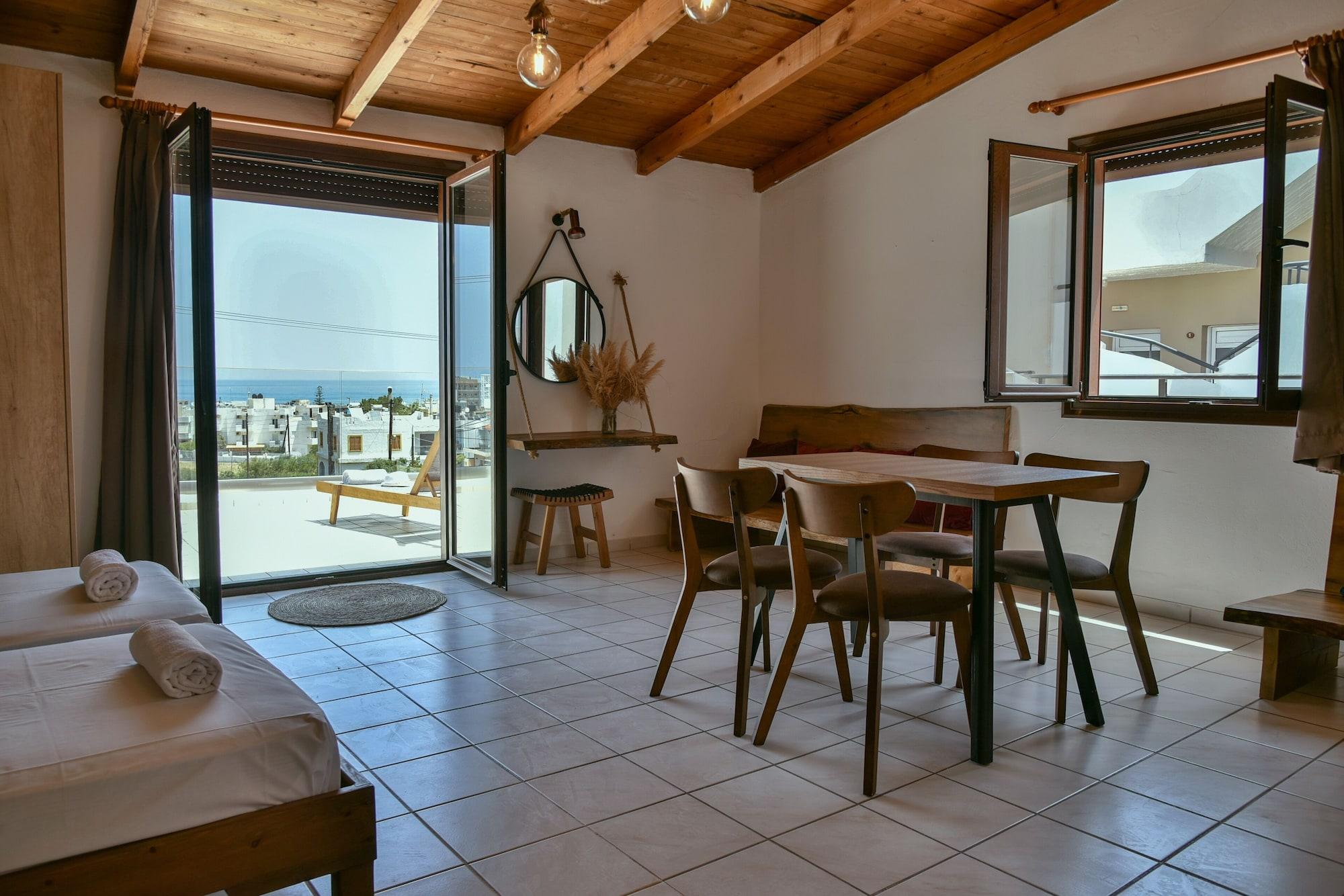 Iraklis Apartments Сталида Экстерьер фото
