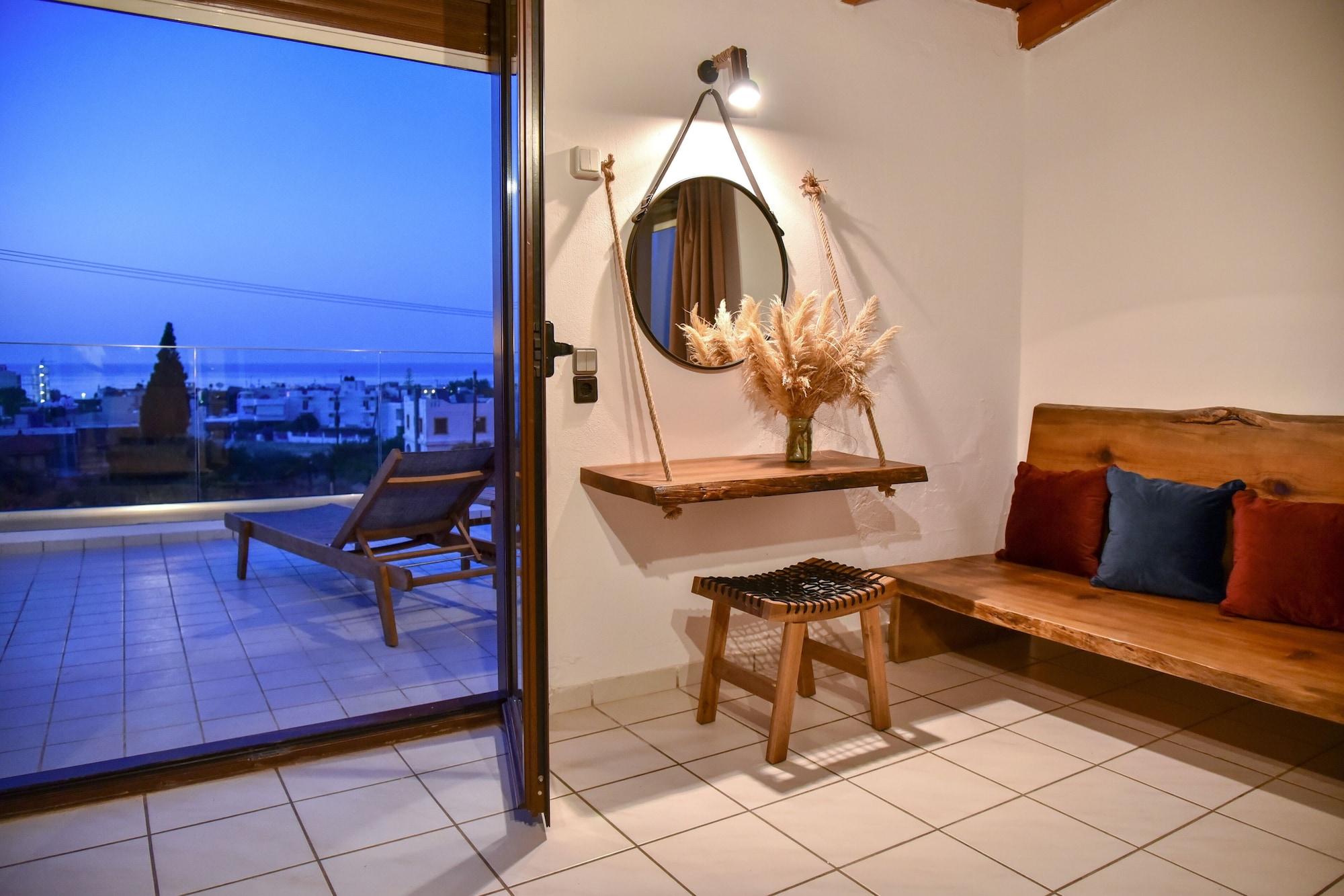Iraklis Apartments Сталида Экстерьер фото