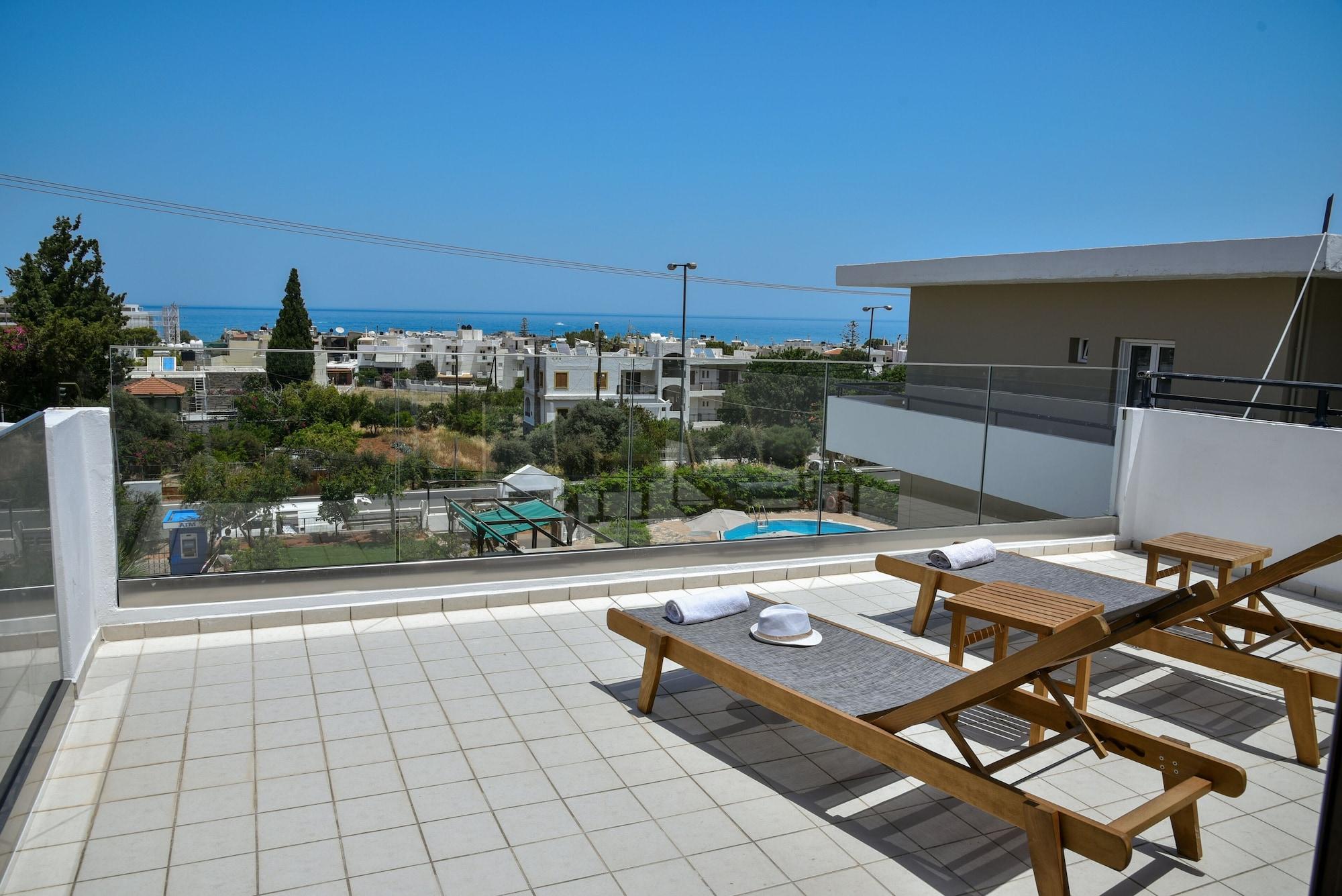 Iraklis Apartments Сталида Экстерьер фото