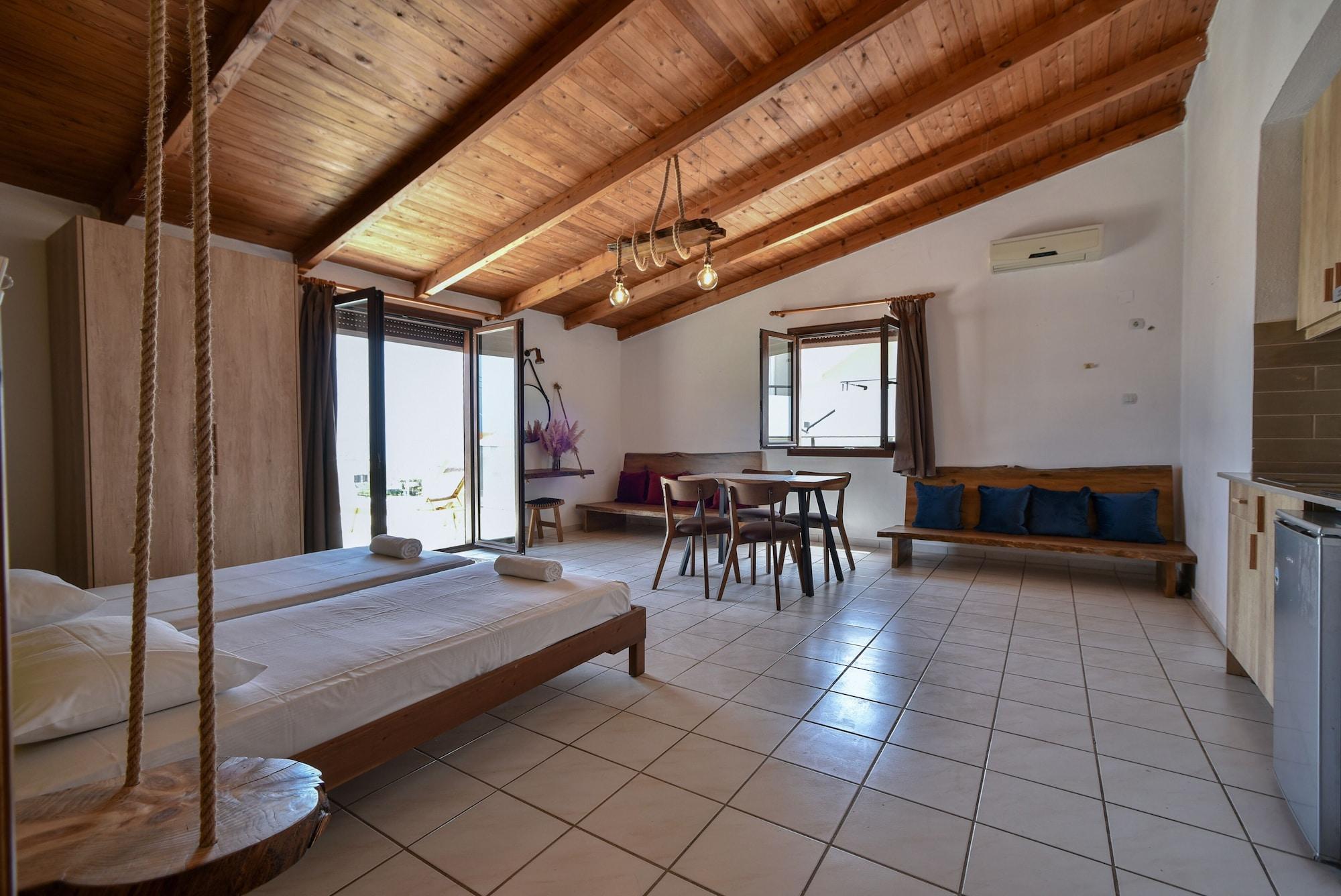 Iraklis Apartments Сталида Экстерьер фото